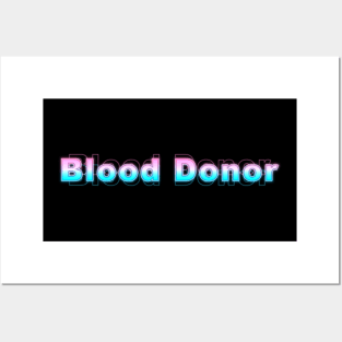 Blood Donor Posters and Art